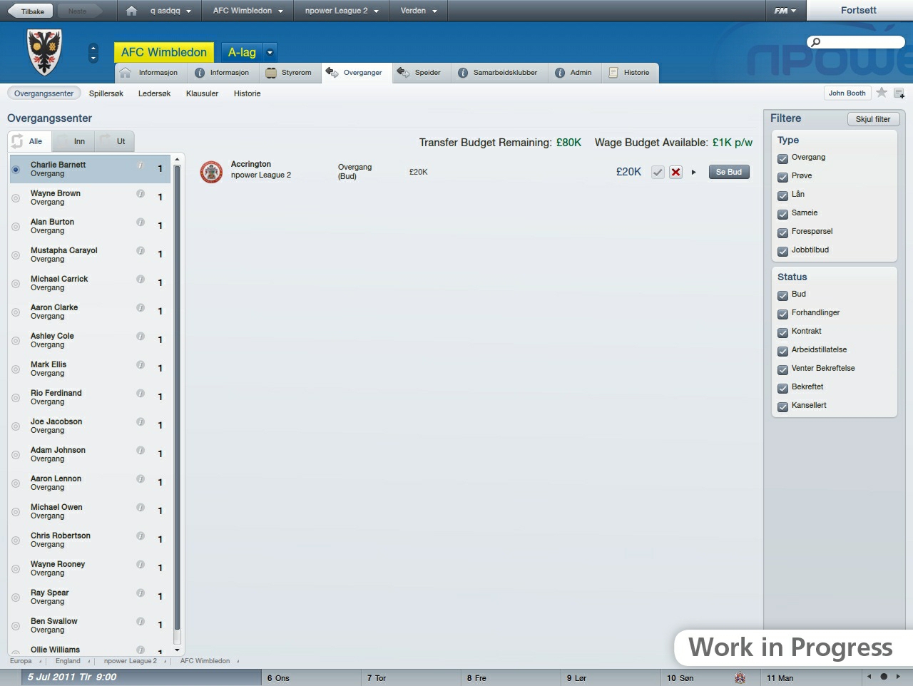 Football Manager 2012
